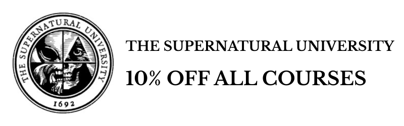 10% off The Supernatural University courses